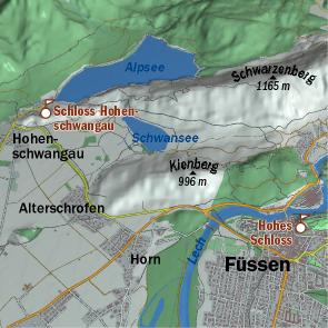 Typ Karte auf OSM-Basis